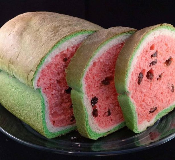 watermelon raisin bread