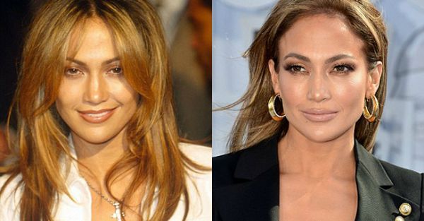 Jennifer Lopez, 29  Jennifer Lopez, 45