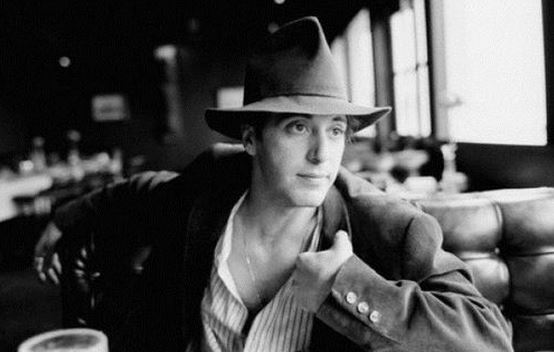 young al pacino with a hat