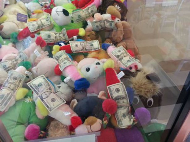 funny claw machines