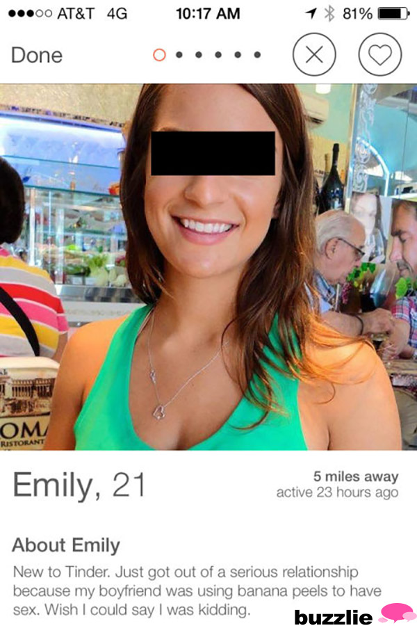funny tinder profiles for females.