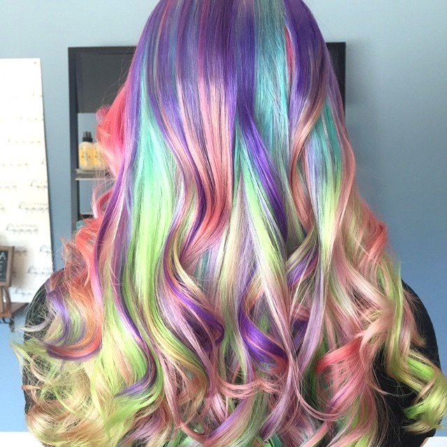 hair colour rainbow