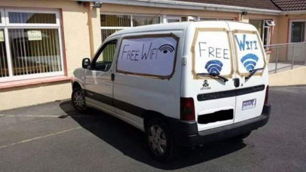 free wifi van - Free We