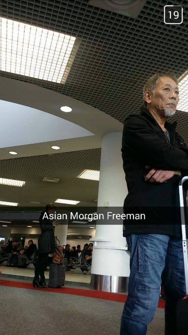 asian morgan freeman - Asian Morgan Freeman