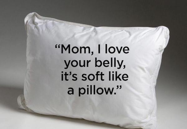 vectone services ltd - "Mom, I love your belly, it's soft a pillow."