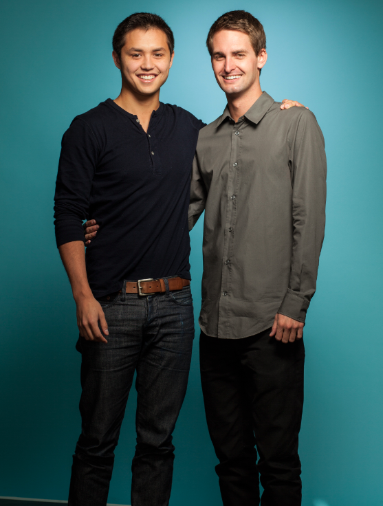 Bobby Murphy & Evan Spiegel-Have you heard of Snapchat? Of course you have. And now you’ve heard of its founders too. These guys may only be 25 and 27, but they’re also worth $1.5 billion each for their invention. LOL @ Student loans?