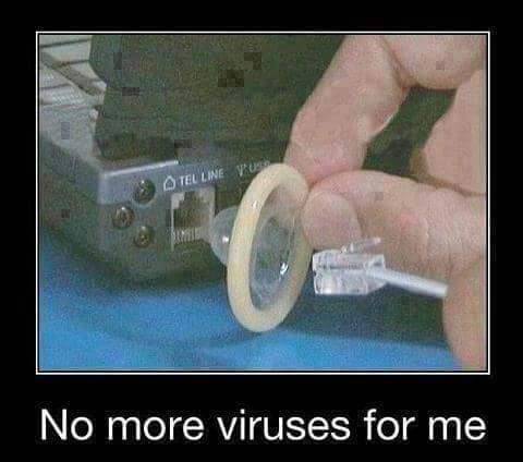 memes  - no more viruses for me - Telline Yu No more viruses for me