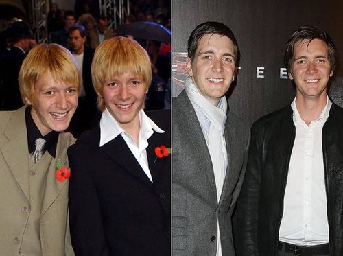 James and Oliver Phelps - Fred and George Weasley