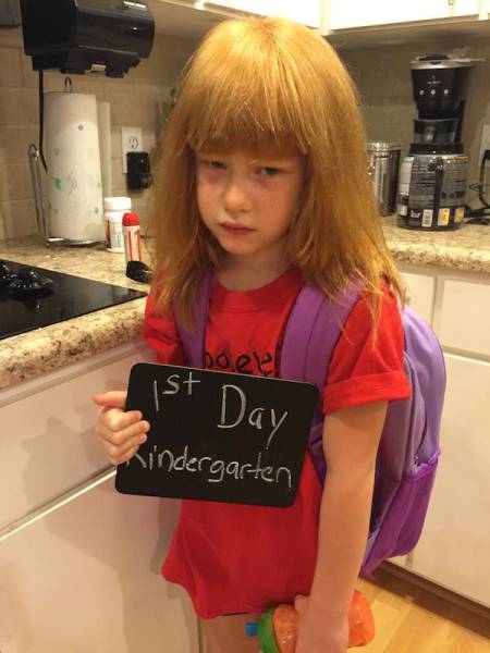 blond - boell 1st Day Kindergarten
