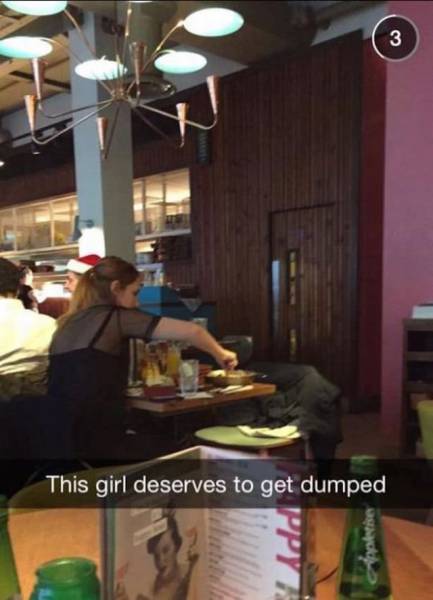couples snapchat stories - This girl deserves to get dumped