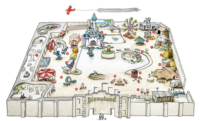 Banksy's Dismaland Is a Real Life Nightmare Version of Disneyland