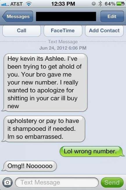 23 Texting The Wrong Number Fails