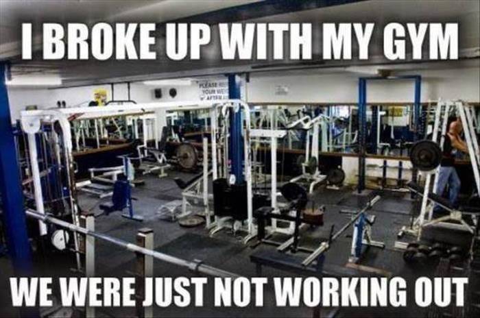 broke up with gym - I Broke Up With My Gym We Were Just Not Working Out