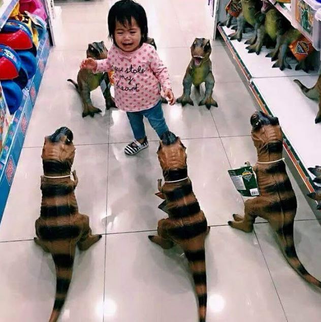 lost kid dinosaurs