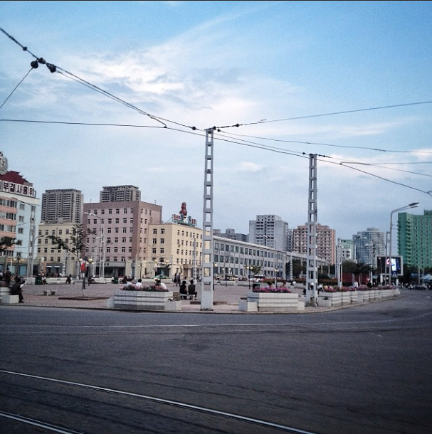 Early morning in Pyongyang