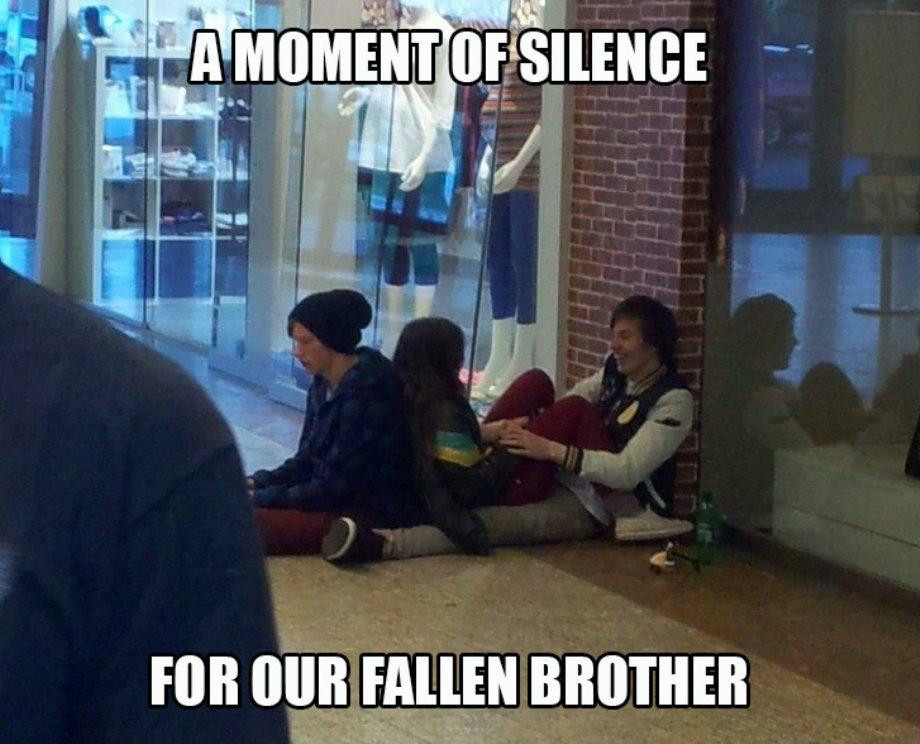 Samoment Of Silence For Our Fallen Brother