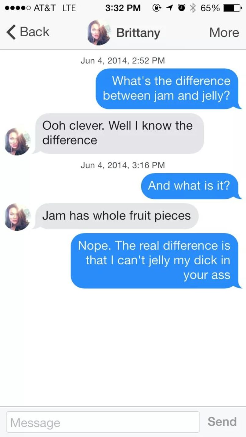 best tinder pick up lines inappropriate