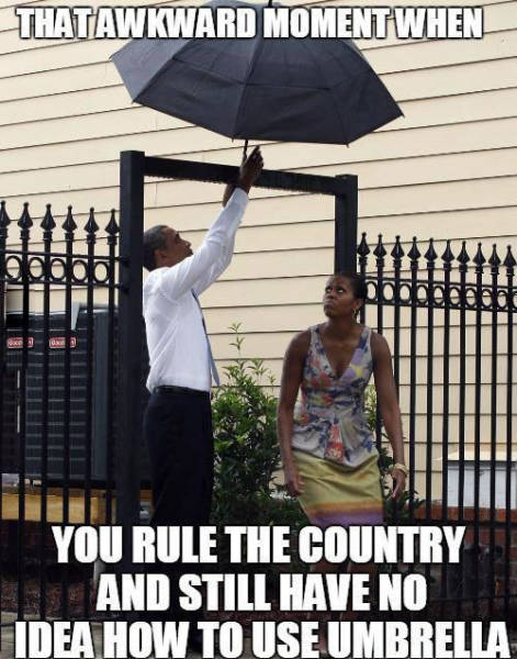 obama umbrella gate - Thatawkward Moment When Toin Tko To 1 You Rule The Country Tel And Still Have No Idea How To Use Umbrella