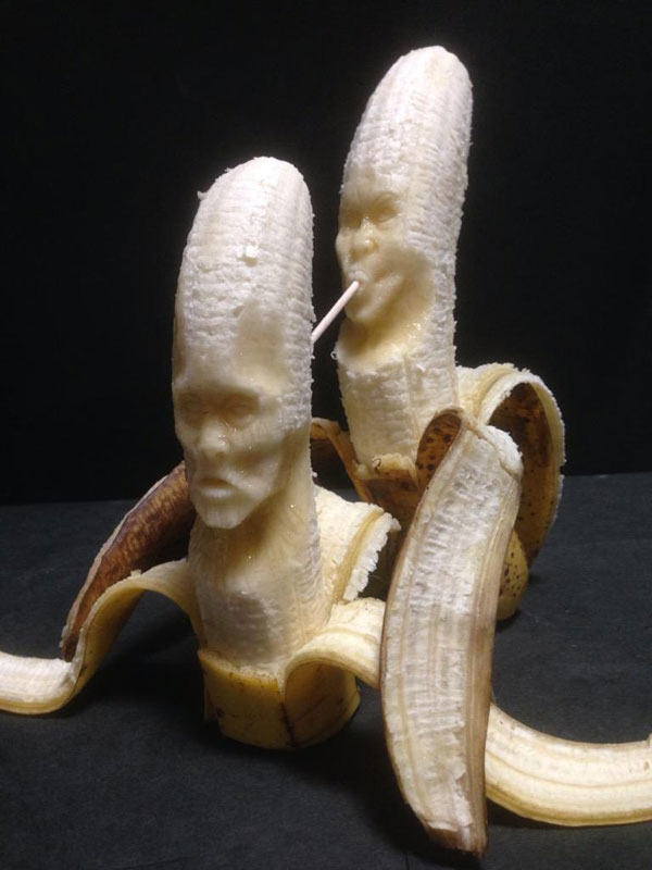man in banana