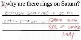 This hilarious teacher knows to respond to ridiculous answers with ridiculous notes.