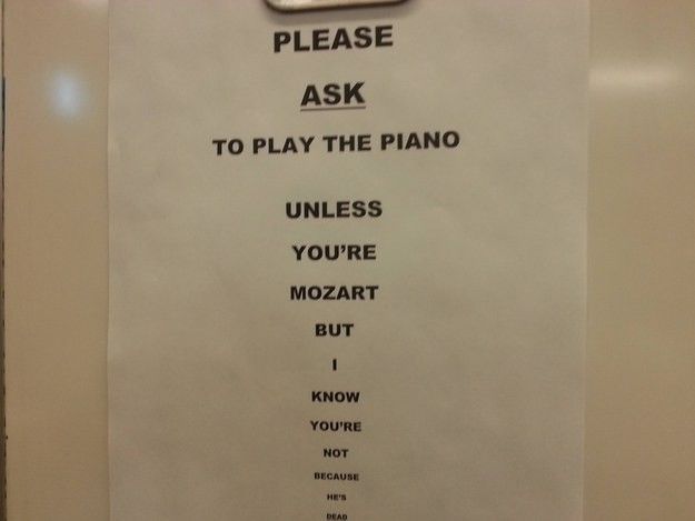This teacher knows how to make everyone feel good about their piano skills.