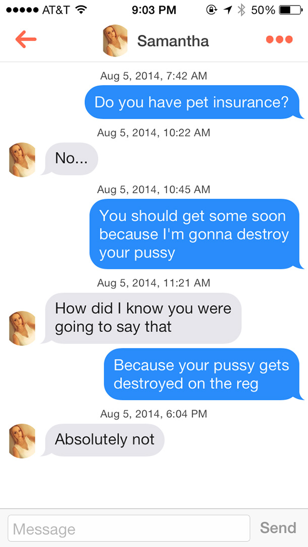 22 Tinder Pickup Lines That Worked…sort Of Funny Gallery Ebaum S World