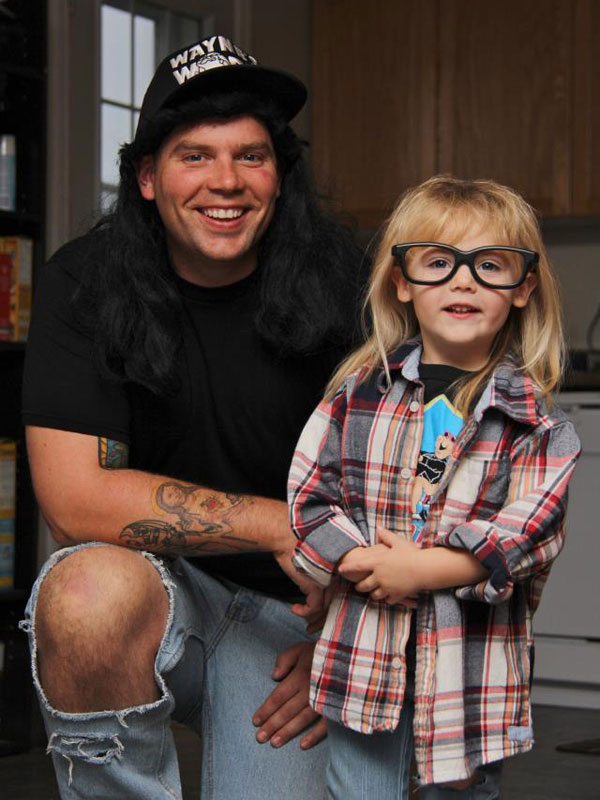waynes world father son costume - Was
