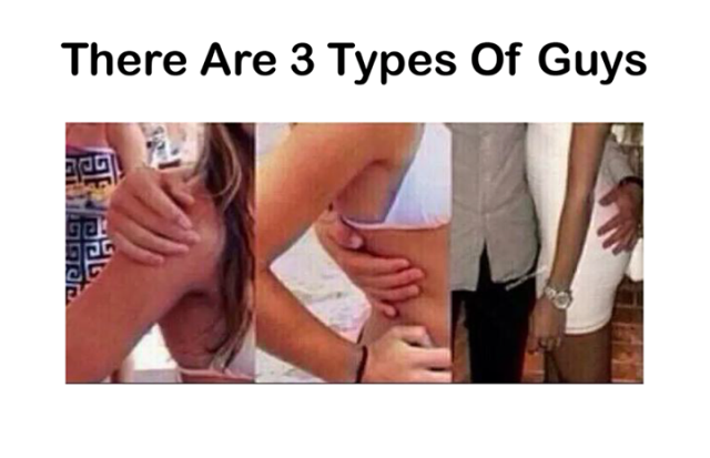 girl - There Are 3 Types Of Guys Sel