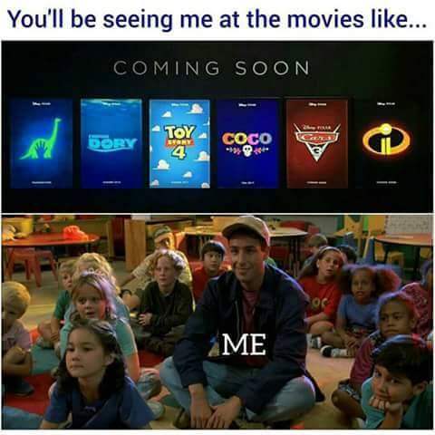 adam sandler meme kids - You'll be seeing me at the movies ... Coming Soon Toy Dory Coco Me