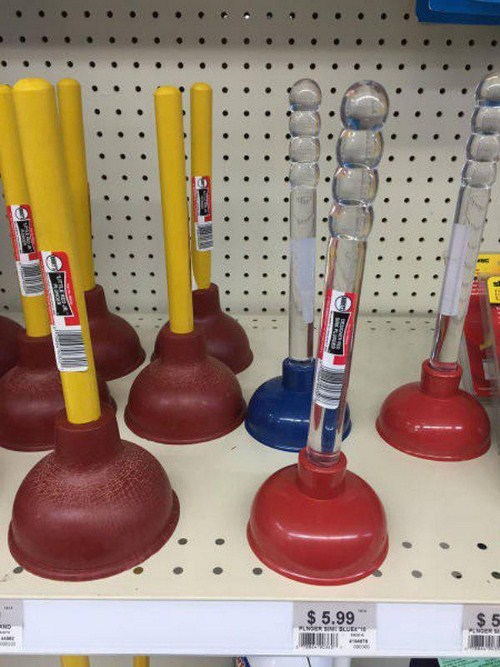 plunger that looks like dildo - . . . Le $ 5.99 $ 5