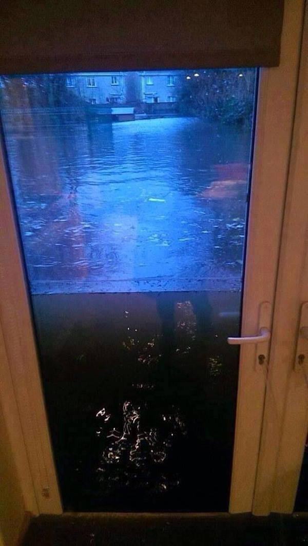 flooding in ireland door