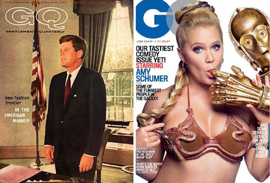 GQ: 1960s to 2010s