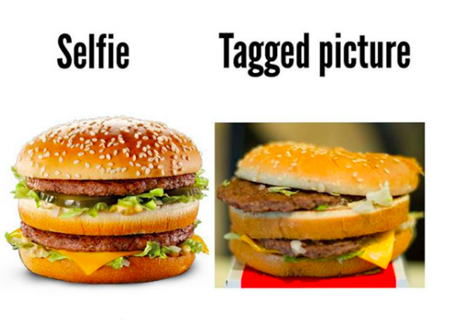 big mac png - Selfie Tagged picture