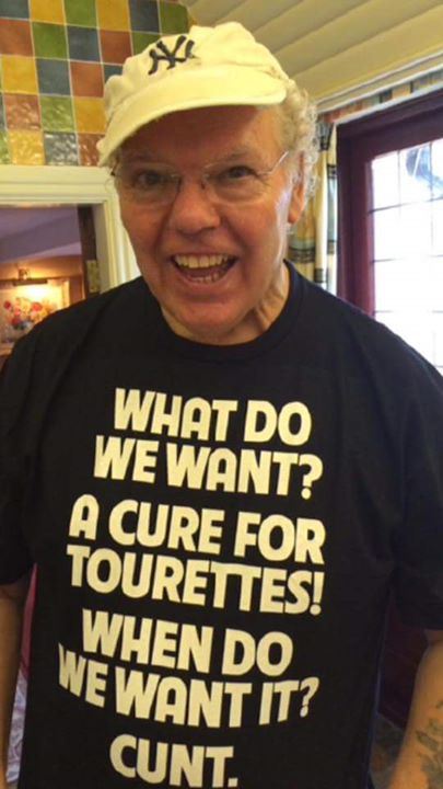 roy chubby brown t shirt - What Do We Want? A Cure For Tourettes! When Do We Want It? Cunt.