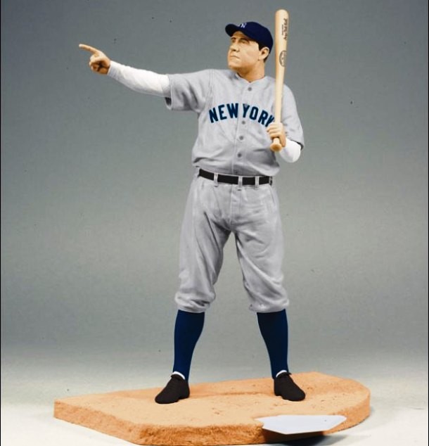 Babe Ruth Figure, price: $13,600...In 2009, a figure of New York Yankees legend Babe Ruth was sold in an eBay auction for a staggering $13,600. Made by master figure creator and avid baseball fan Todd MacFarlane, this particular version of the toy was unique due to the color of Babe’s hat (blue instead of black). In fact, MacFarlane only produced 5 copies of this particular version, two of which ended up in his personal collection while the other three were mixed into distribution.