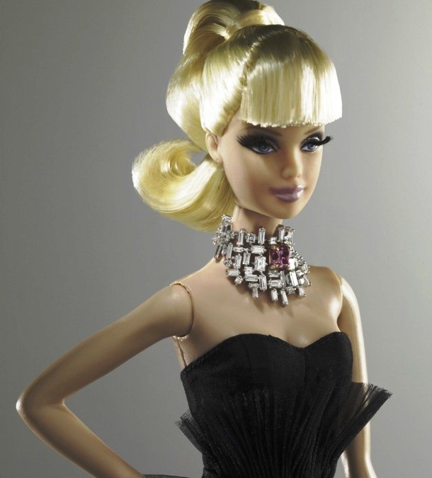 Stefano Canturi Barbie, price: $302,500...To raise money for the Breast Cancer Research Foundation, Mattel tapped Australian jewelry designer Stefano Canturi to create a special edition Barbie. After six months of hard work, he came up with a doll wearing a diamond necklace worth $300,000 alone. In 2010, the Barbie was purchased for $302,500.
