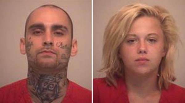 John Mogan and Ashley Duboe of Ohio were charged with the robbery of a bank 20 miles south of Columbus. How they got caught is the worst part of the crime.