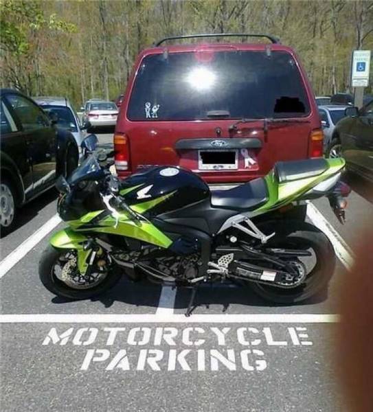 motorcycle parking meme - 88 Motorcycle Parking