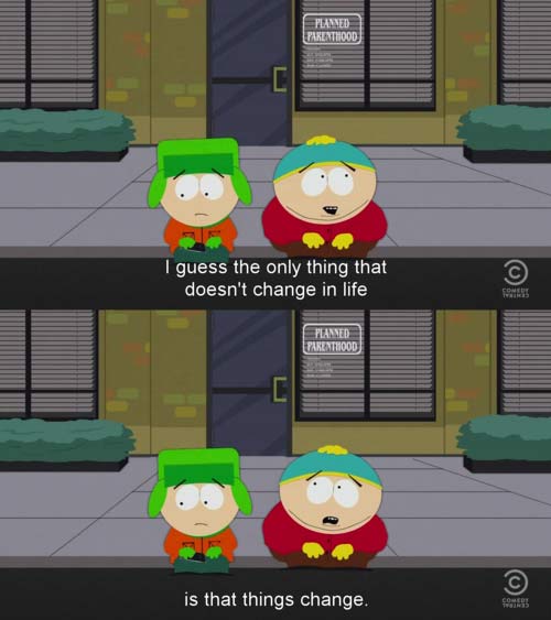 When Cartman had an epiphany