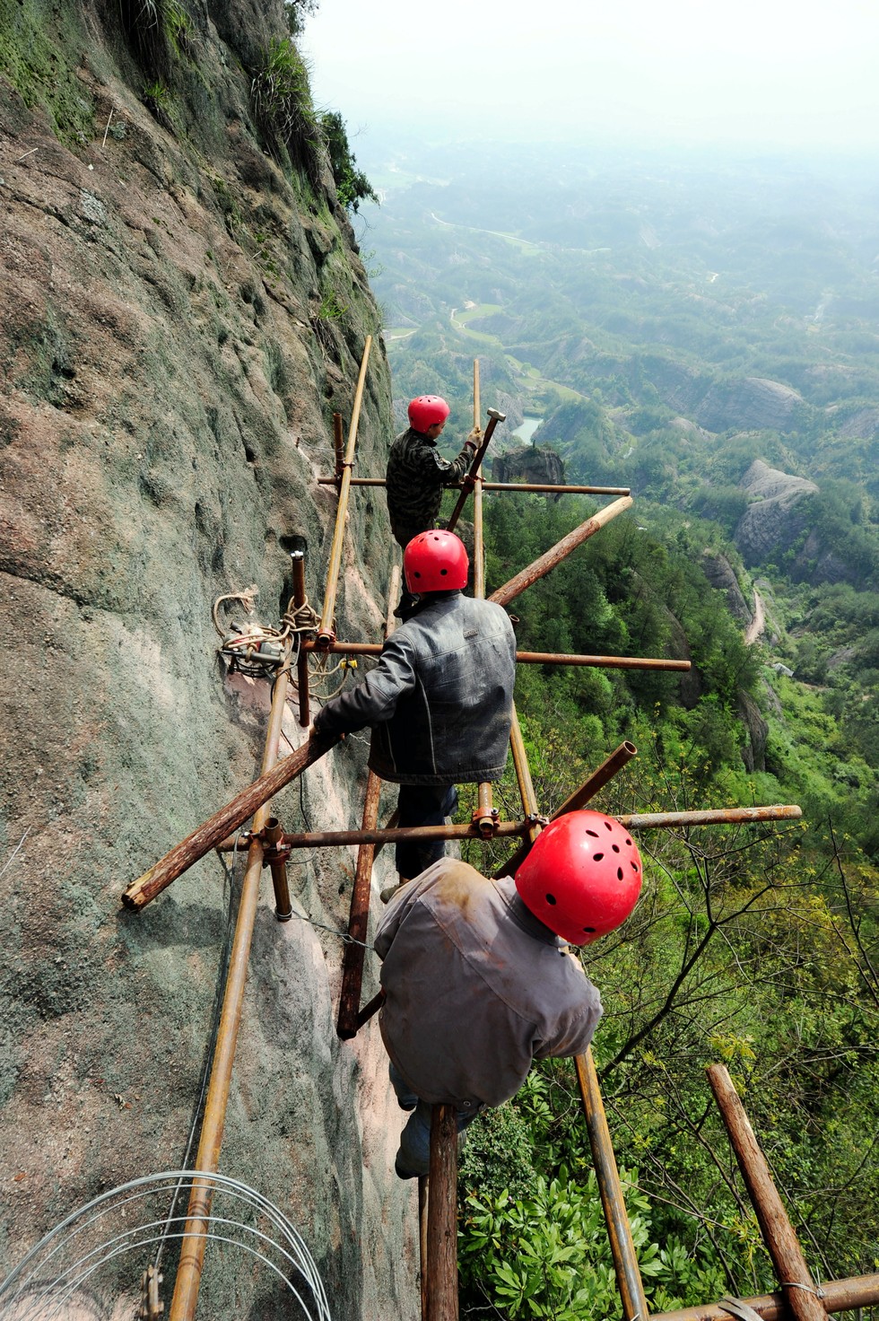 And that's good news - since even more walkways are being built.

Now THIS is terrifying