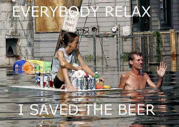 white trash hurricane - Everybody Relax Any Time I Saved The Beer