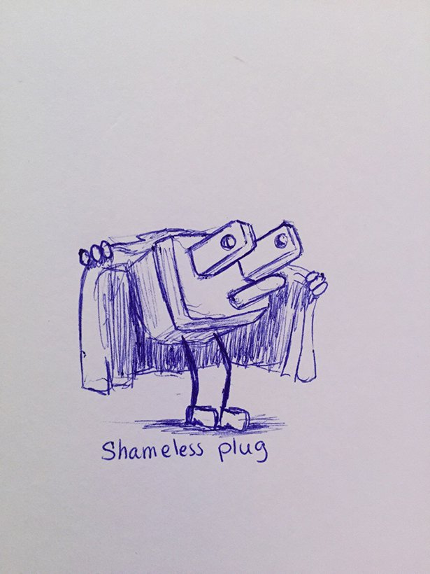 shameless plug - Shameless plug