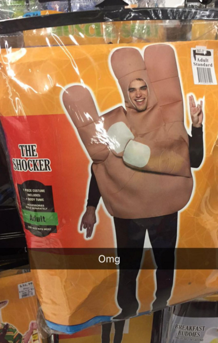 adult halloween meme - Adult Standard The Shocker Pe Costume Body Tunic Adult Omg Breakfast Buddies