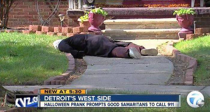 normal day in detroit - New At Detroit'S West Side Halloween Prank Prompts Good Samaritans To Call 911 4.C