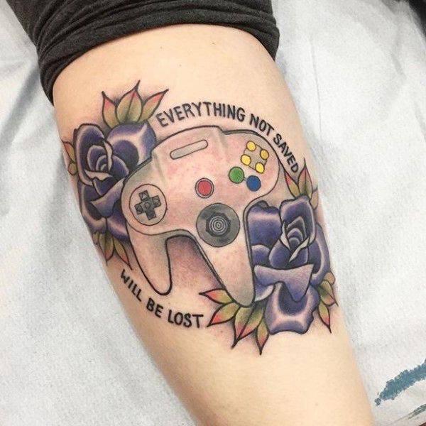 nintendo 64 tattoo - Terything Eve Not Saves Will Be Os