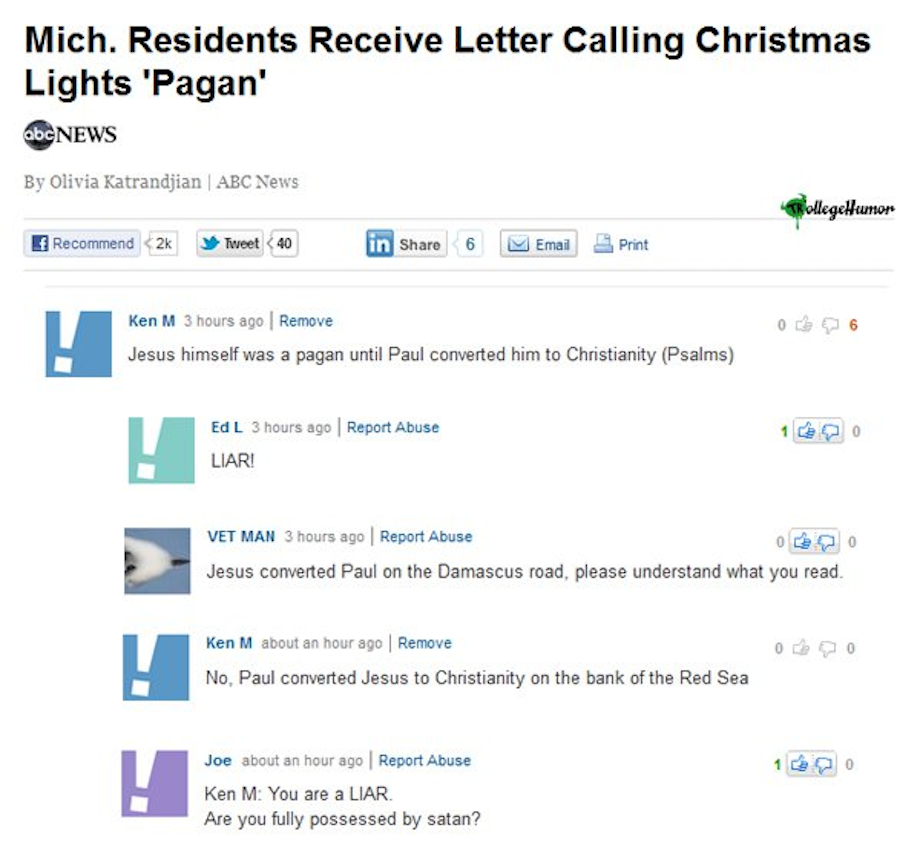 best of ken m - Mich. Residents Receive Letter Calling Christmas Lights 'Pagan' bCNEWS By Olivia Katrandjian Abc News Bollegelunur Recommend