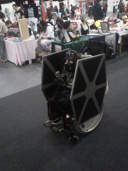 star wars wheelchair costume - Se