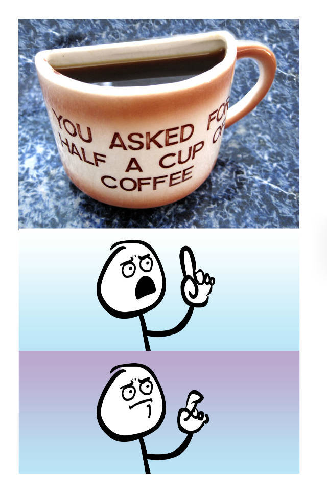 belly button memes - You As Half A Asked Cup 4 Coffee
