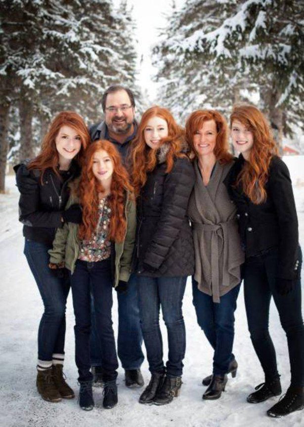 redhead family