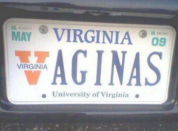 virginia license plates - May Virginia 09 Virginia Vaginas . University of Virginia
